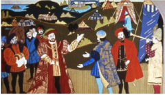 Henry Welcoming King of France